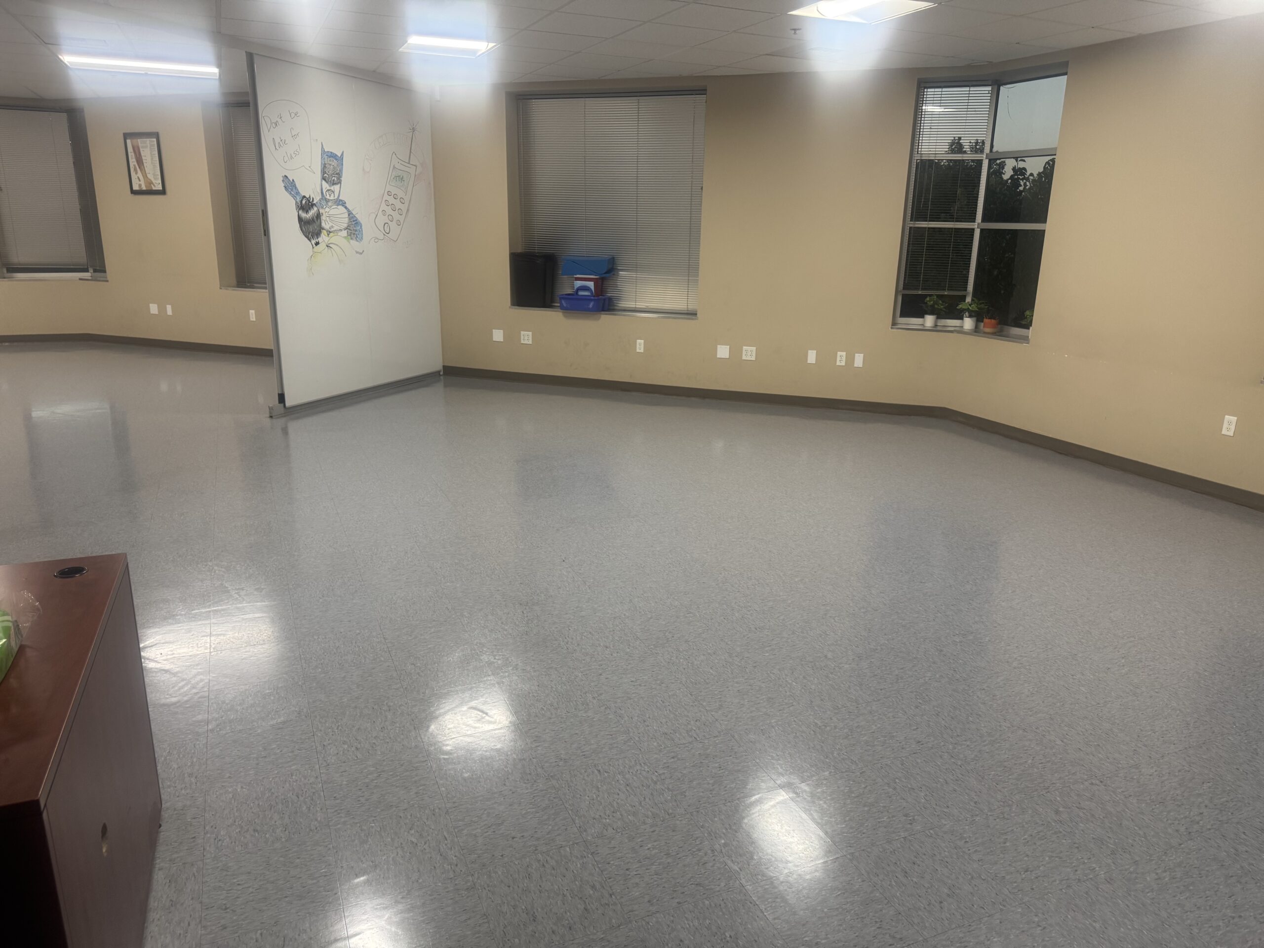 Fresh & Wet Janitorial service execution - detail post-construction vacuuming with HEPA backpack unit